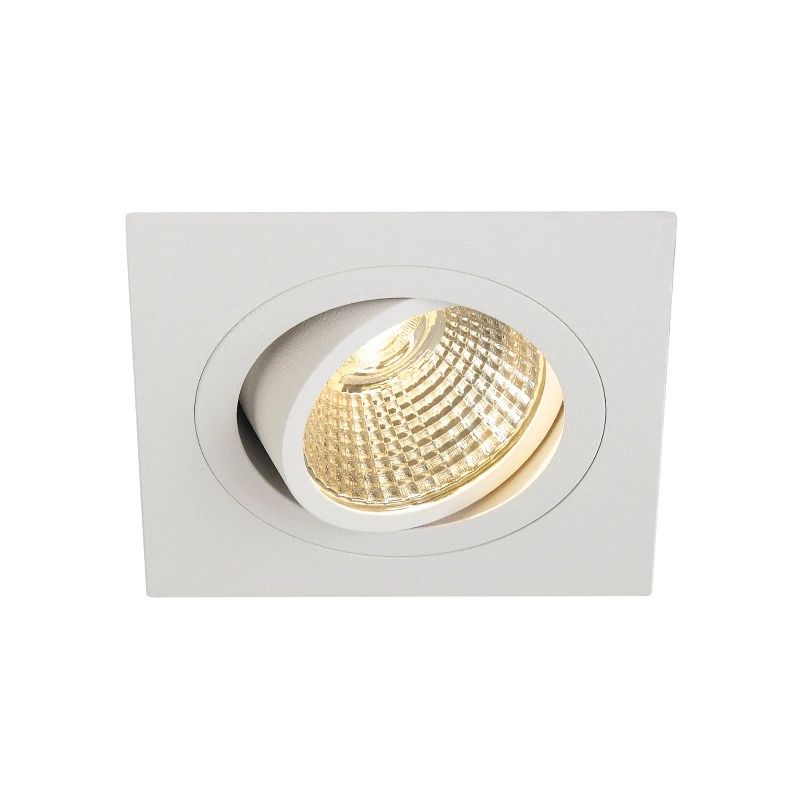 SLV LED Inbouwarmatuur Vierkant | 8W 3000K 700lm 830 IP20 | NEW TRIA