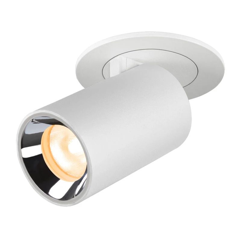 SLV LED Inbouwarmatuur Ø68mm | 3000K 720lm 930 IP20 | NUMINOS