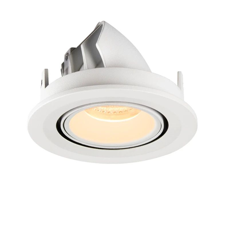 SLV LED Inbouwarmatuur Ø90mm | 8.6W 3000K 730lm 930 IP20 | NUMINOS