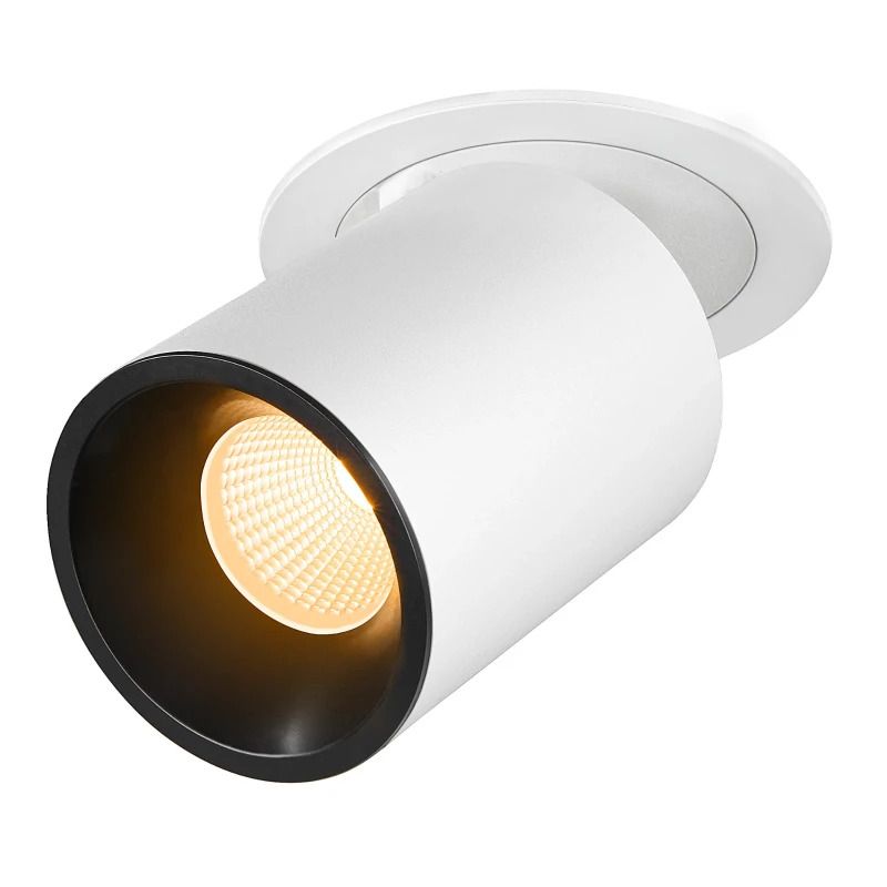 SLV LED Inbouwarmatuur Ø130mm | 3000K 2150lm 930 IP20 | NUMINOS