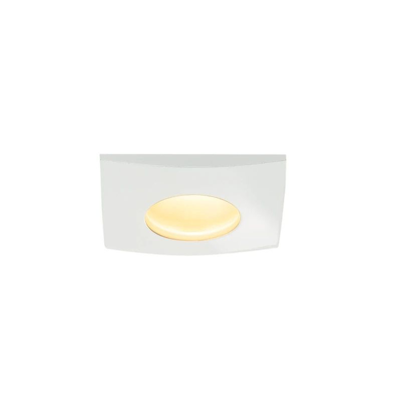 SLV LED Inbouwarmatuur Vierkant | 11W 3000K 640lm 830 IP20 | Dimbaar | OUT 65