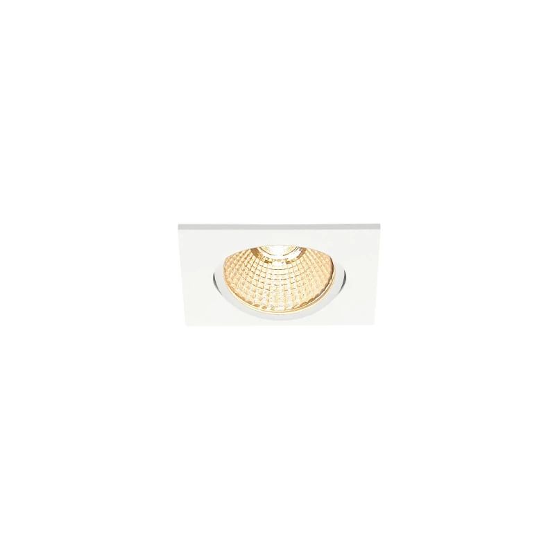 SLV LED Inbouwarmatuur Vierkant | 1800K/3000K 430lm IP20 | NEW TRIA