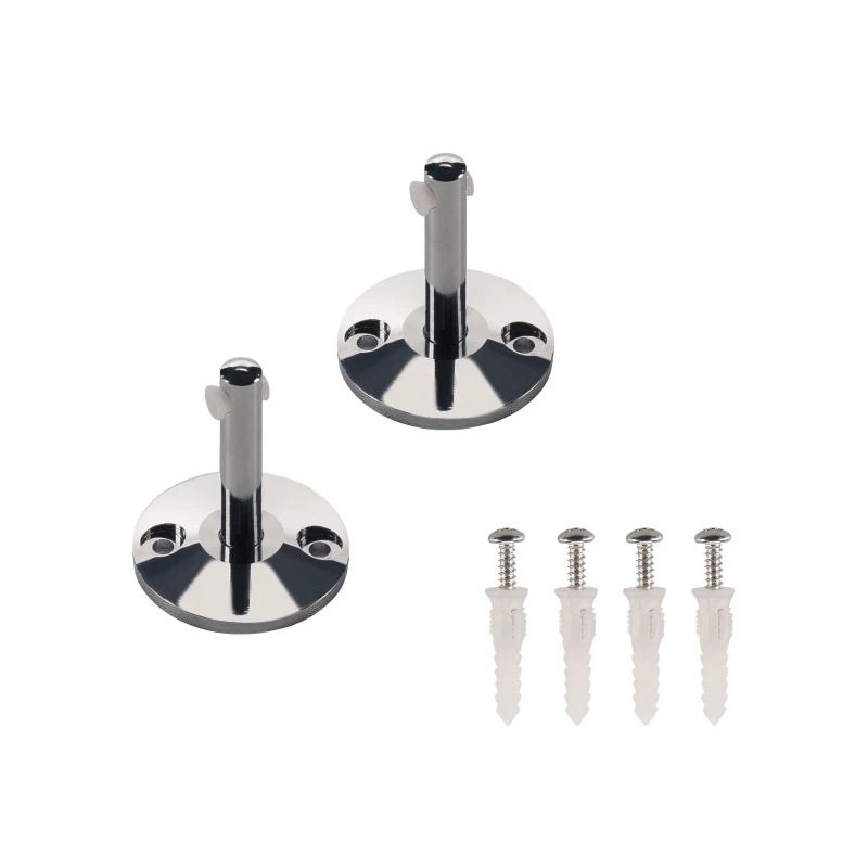 SLV Onderdeel | Omkering kort voor 12V draadsysteem | chroom | 2 stuks | 6cm