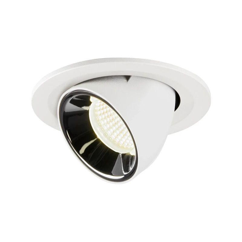 SLV LED Inbouwarmatuur Ø90mm | 8.6W 4000K 750lm 940 IP20 | NUMINOS