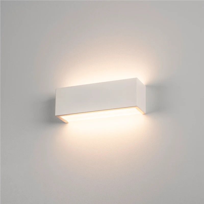 SLV LED Wandlamp | 11W 3000K 590lm 830 | IP20 Dimbaar Wit | CHROMBO