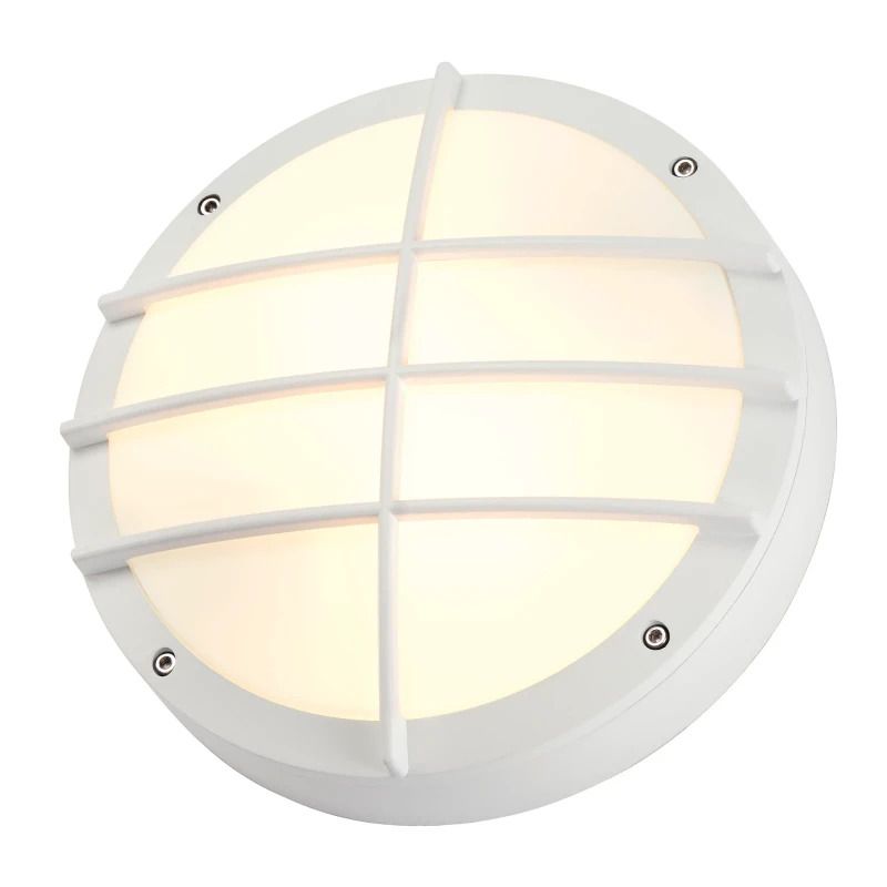 SLV LED Wandlamp | 2X E27 Max 25W  | IP44 Dimbaar Wit | BULAN