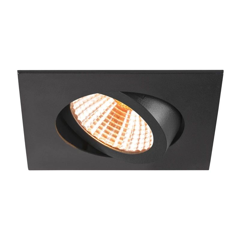 SLV LED Inbouwarmatuur Vierkant | 11W 1800K/3000K 700lm IP20 | NEW TRIA