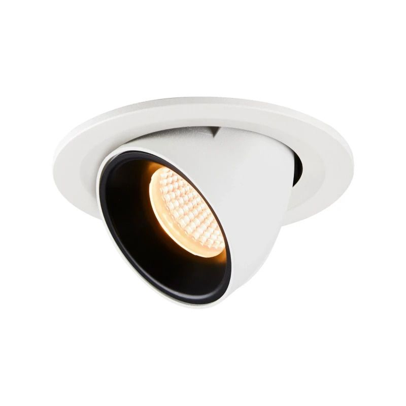 SLV LED Inbouwarmatuur Ø90mm | 8.6W 3000K 690lm 930 IP20 | NUMINOS