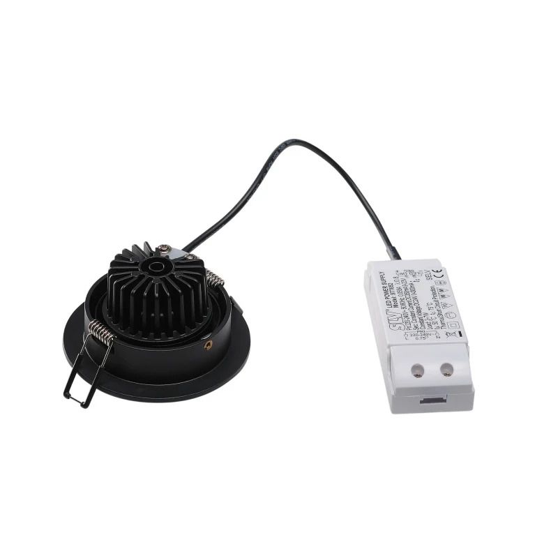 SLV LED Inbouwarmatuur Ø77mm | 8W 2700K 645lm 827 IP20 | NEW TRIA