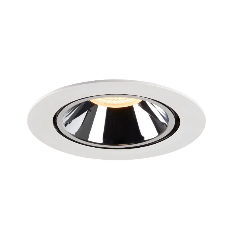 SLV LED Inbouwarmatuur Ø175mm | 37.4W 3000K 3500lm 930 IP20 | NUMINOS