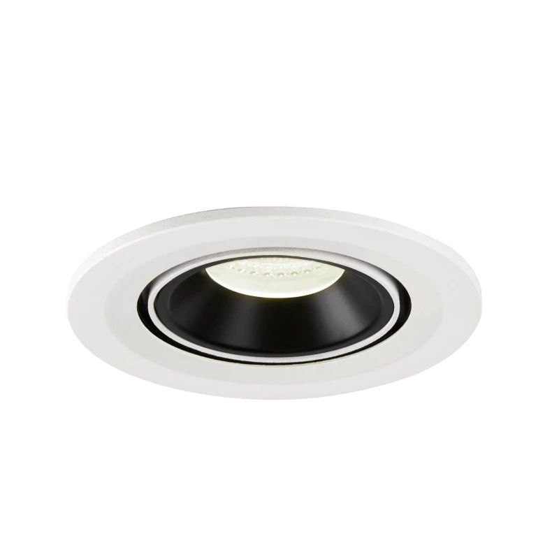 SLV LED Inbouwarmatuur Ø90mm | 8.6W 4000K 730lm 940 IP20 | NUMINOS