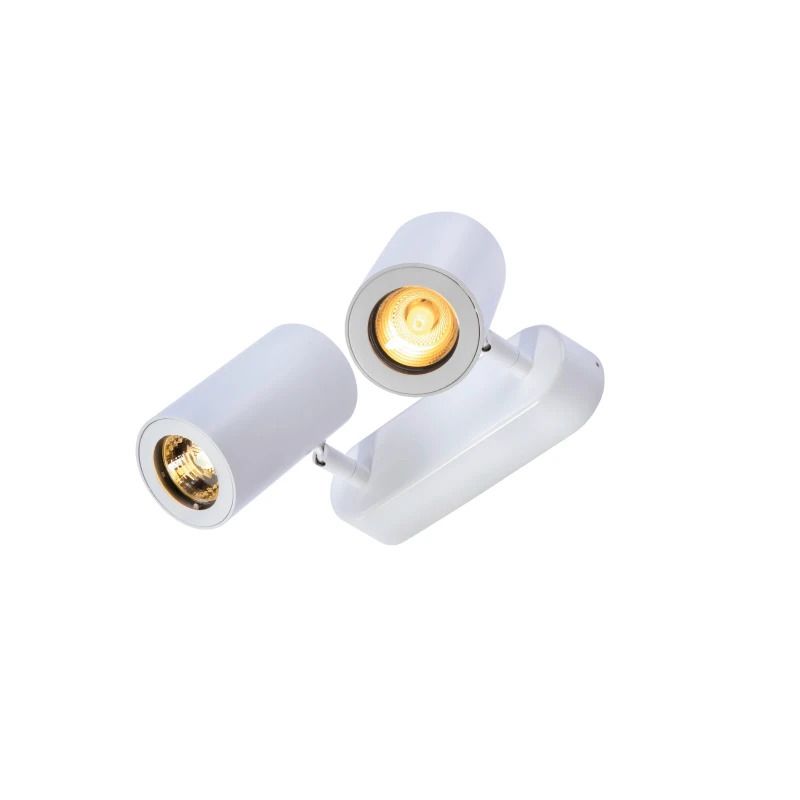 SLV LED Plafond- Wandlamp | 2X GU10 Max 50W  | IP20 Dimbaar Wit | ENOLA