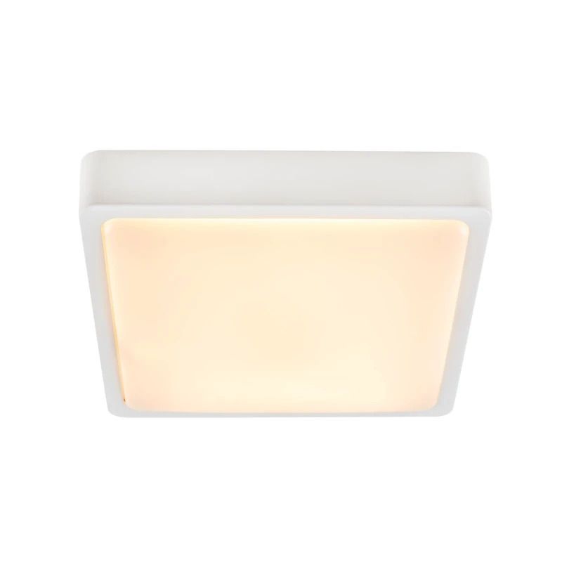 SLV LED Plafond- Wandlamp | 18W 3000K/4000K 1300lm 830/840 | IP65 Sensor Wit | AINOS