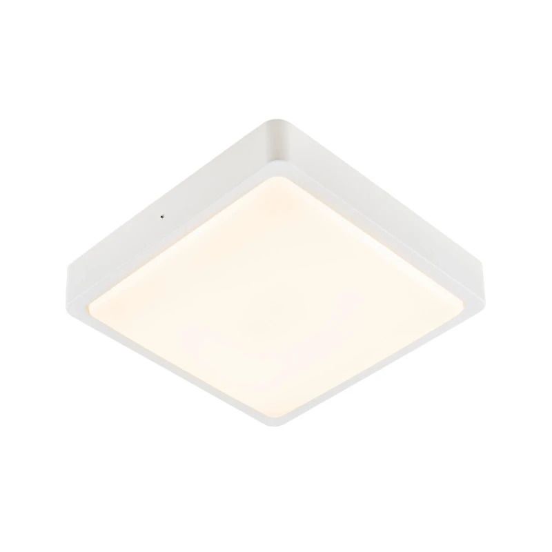SLV LED Plafond- Wandlamp | 18W 3000K/4000K 1300lm 830/840 | IP65 Sensor Wit | AINOS