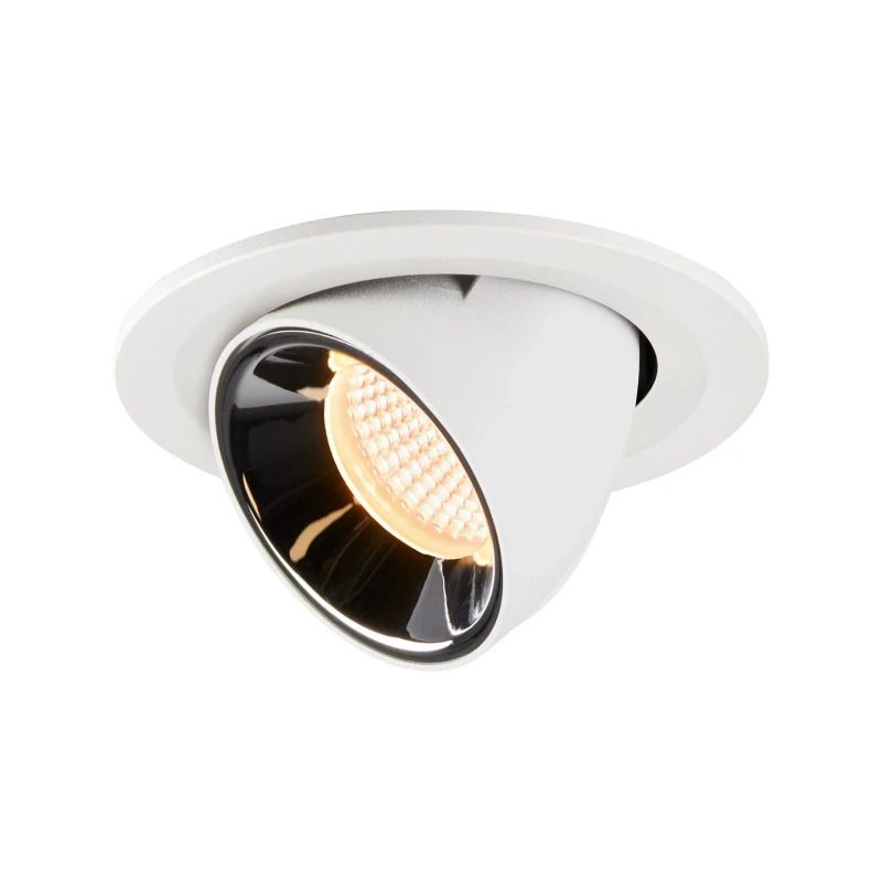 SLV LED Inbouwarmatuur Ø90mm | 8.6W 3000K 700lm 930 IP20 | NUMINOS