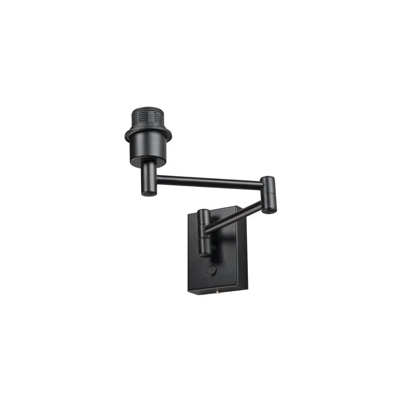 SLV LED Wandlamp | 1X E27 Max 40W | IP20 Dimbaar Zwart | FENDA