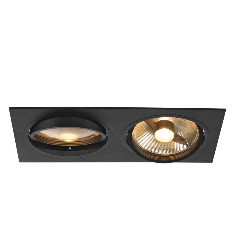 SLV LED Inbouwarmatuur Ømm | 2X GU10 Max 75W IP20 | Dimbaar | NEW TRIA