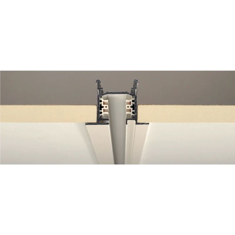 SLV 3-fase Spanningsrail 300cm Inbouw | 220-240V Wit