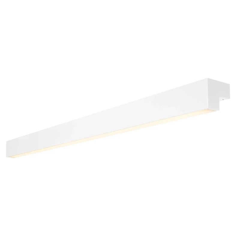 SLV LED Plafond- Wandlamp | 18.5W 3000K 1650lm 830 | IP44 Wit | L-LINE