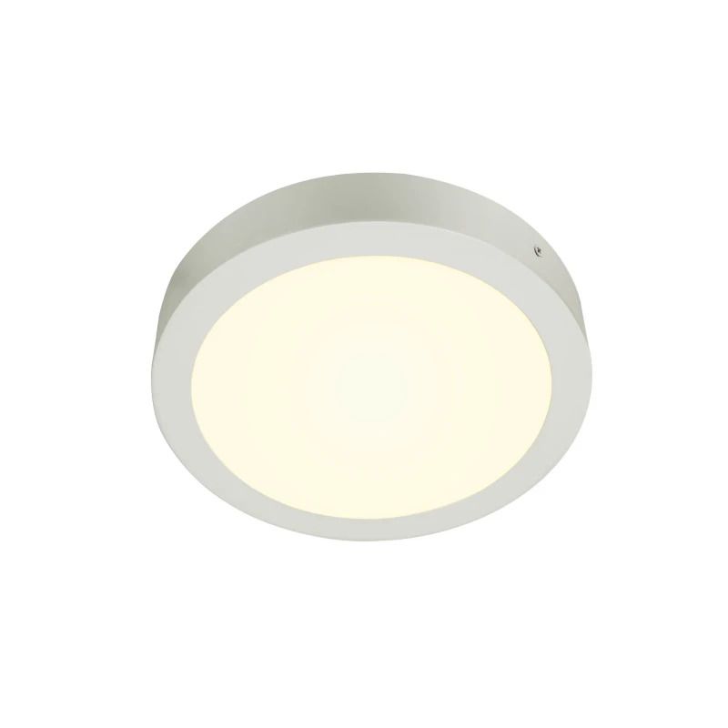 SLV LED Plafond- Wandlamp | 15W 4000K 1300lm 940 | IP20 Dimbaar Wit | SENSER