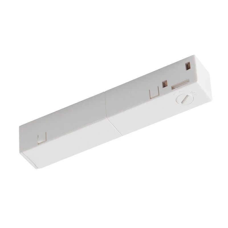 SLV Onderdeel | Eindvoeding links 48V TRACK wit DALI | 48V SYSTEM