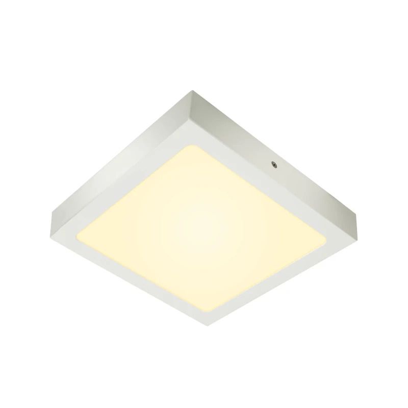 SLV LED Plafondlamp | 15W 3000K 1100lm 930 | IP20 Dimbaar Wit | SENSER