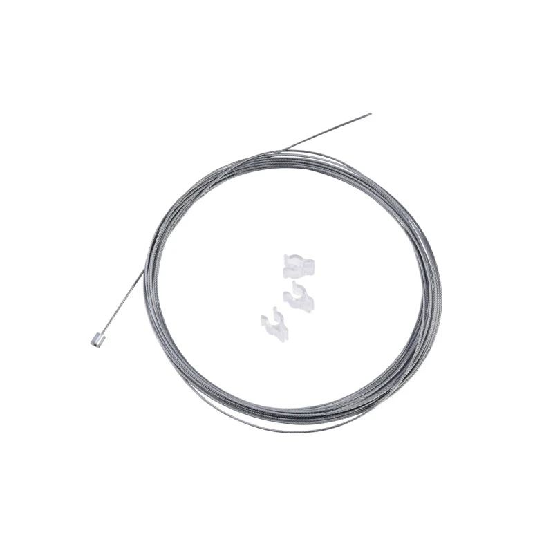 SLV Onderdeel | Draadstaalophanging uit staal | 1 |0mm x 5000mm | eenzijdig | incl. 3 kab