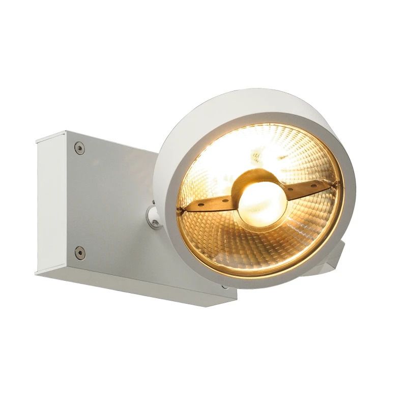 SLV LED Plafondlamp | 1X GU10 Max 75W  | IP20 Dimbaar Wit | KALU