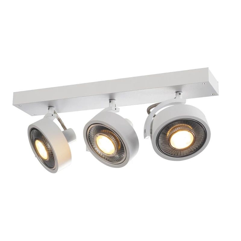 SLV LED Plafondlamp | 3X GU10 Max 75W | IP20 Dimbaar Wit | KALU