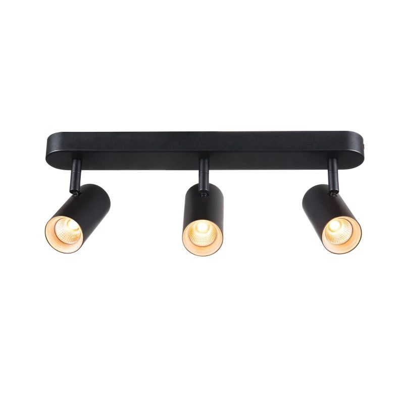 SLV LED Plafondlamp | 24W 2700K 1860lm 827 | IP20 Dimbaar Zwart | NOBLO