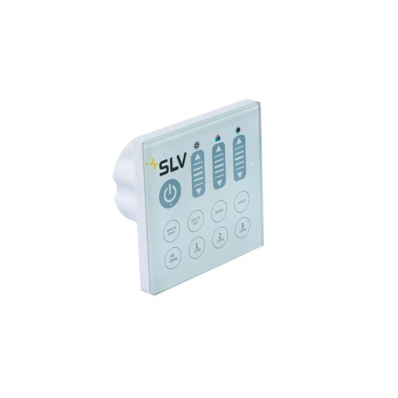 SLV Controle-eenheid | COLOR CONTROL, Wandpaneel, In- en opbouw, 12V/24V | Controller