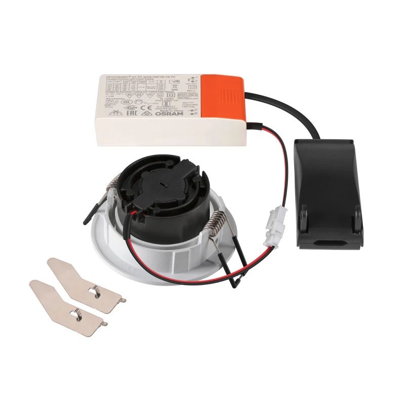SLV LED Inbouwarmatuur Ø68mm | 8.6W 2500K/4000K 540lm IP20 | Dimbaar | NEW TRIA