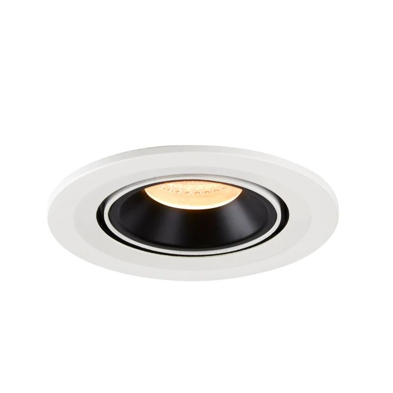 SLV LED Inbouwarmatuur Ø90mm | 8.6W 3000K 690lm 930 IP20 | NUMINOS