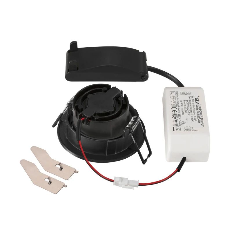 SLV LED Inbouwarmatuur Ø68mm | 8.3W 2700K 705lm 927 IP20 | Dimbaar | NEW TRIA