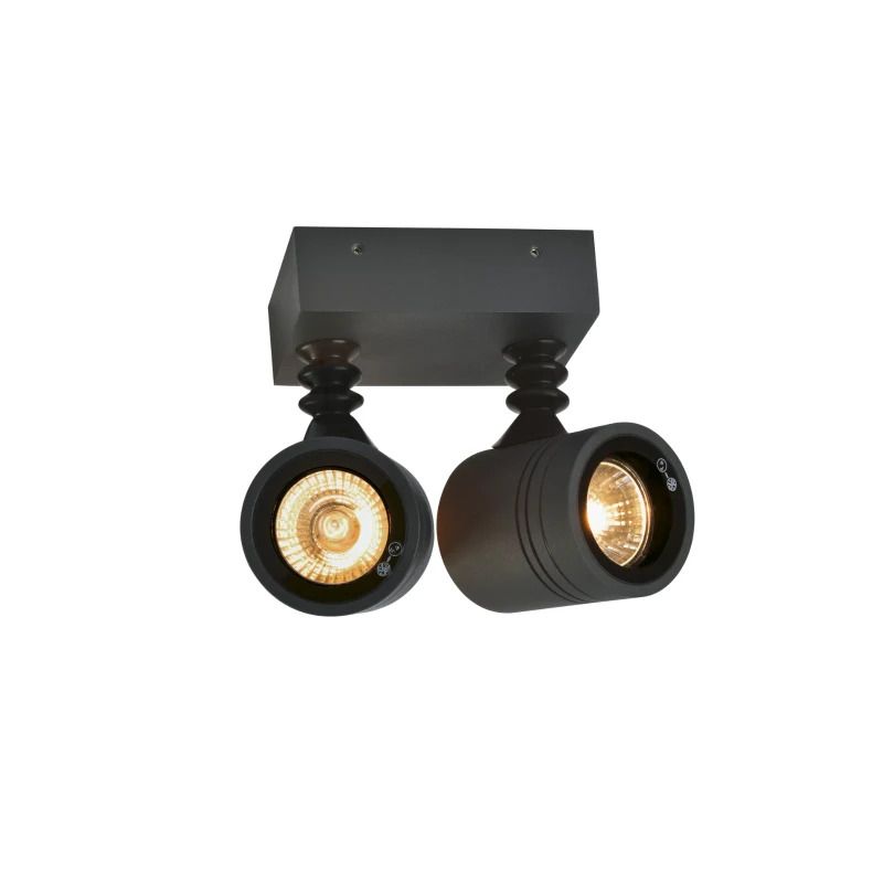 SLV LED Wandlamp | 2X GU10 Max 50W | IP55 Dimbaar | MYRA