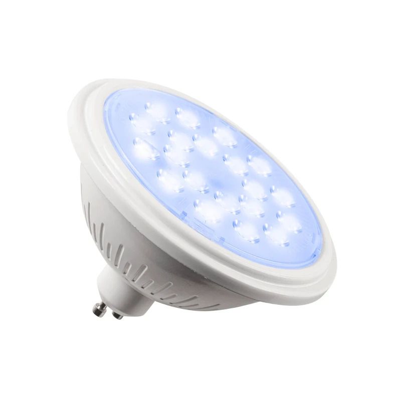 10x SLV Smart GU10 ES111 LED Spot | 10W RGBW 220V/240V | 750lm 25° Dimbaar