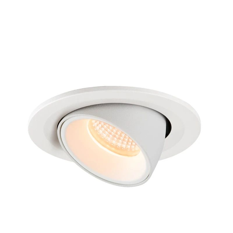 SLV LED Inbouwarmatuur Ø90mm | 8.6W 2700K 720lm 927 IP20 | NUMINOS