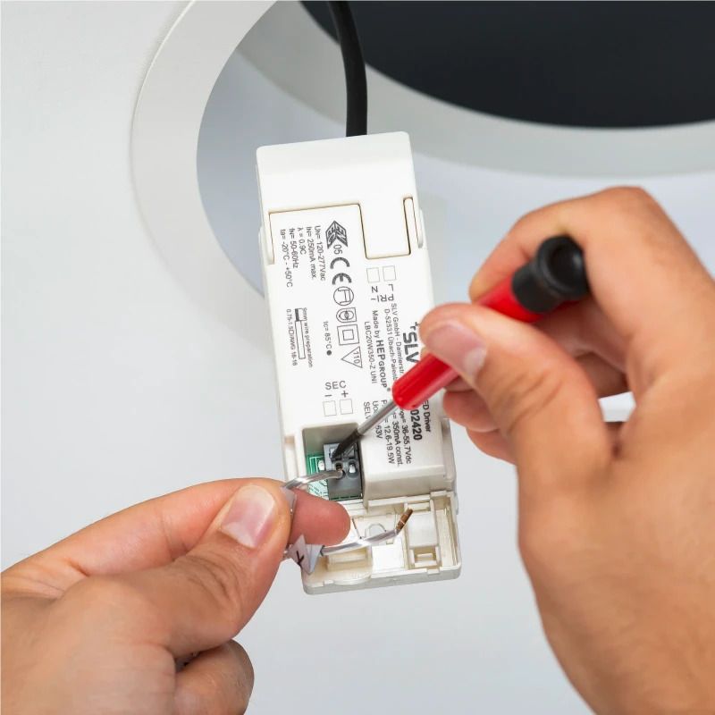 SLV LED Inbouwarmatuur Ø290mm | 14W 3000K/4000K 1600lm IP20 | MEDO