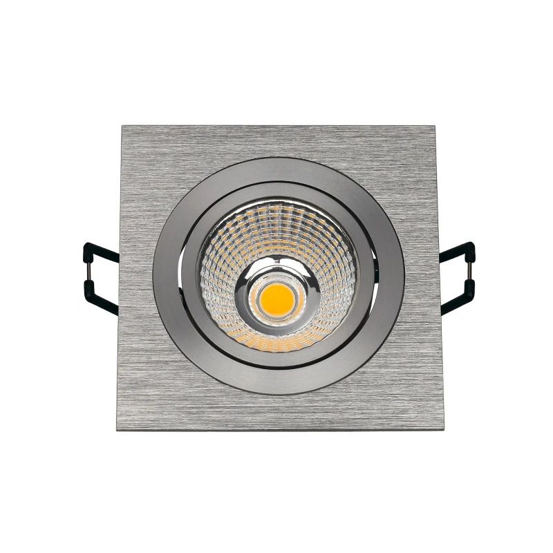 SLV LED Inbouwarmatuur Vierkant | 8W 3000K 700lm 830 IP20 | NEW TRIA