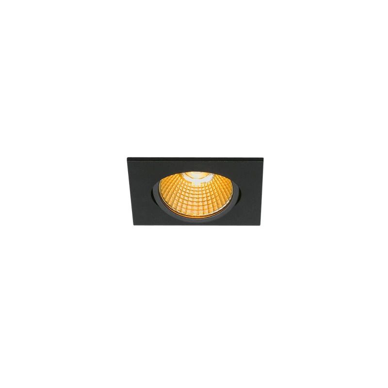SLV LED Inbouwarmatuur Vierkant | 1800K/3000K 430lm IP20 | NEW TRIA