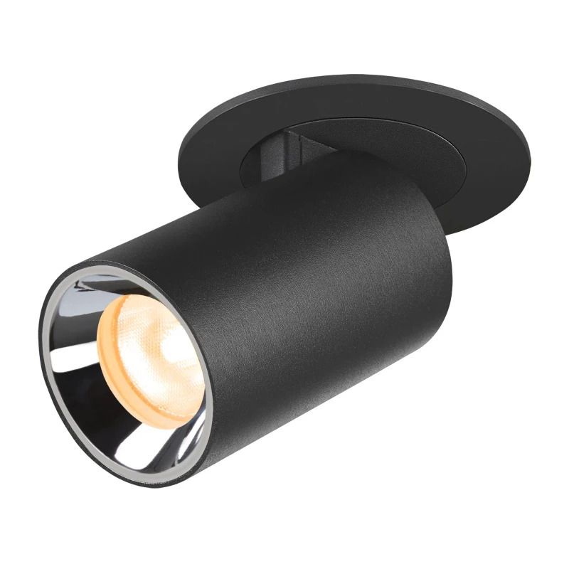 SLV LED Inbouwarmatuur Ø68mm | 3000K 730lm 930 IP20 | NUMINOS