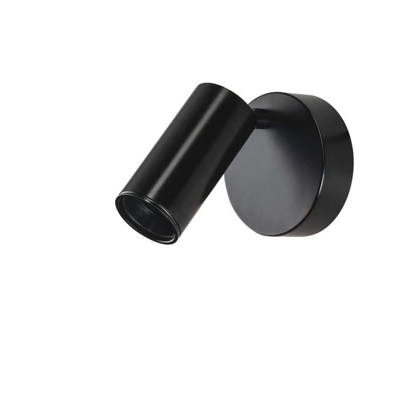 SLV LED Plafond- Wandlamp | 1X E27 Max 60W  | IP20 Dimbaar Zwart | FITU