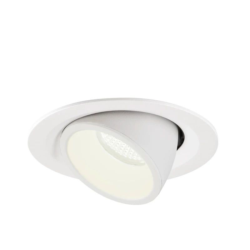 SLV LED Inbouwarmatuur Ø120mm | 17.5W 4000K 1750lm 940 IP20 | NUMINOS