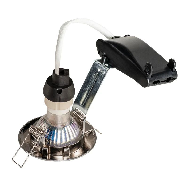 SLV LED Inbouwarmatuur Ø60mm | 1X GU10 Max 50W IP20 | Dimbaar | PIKA