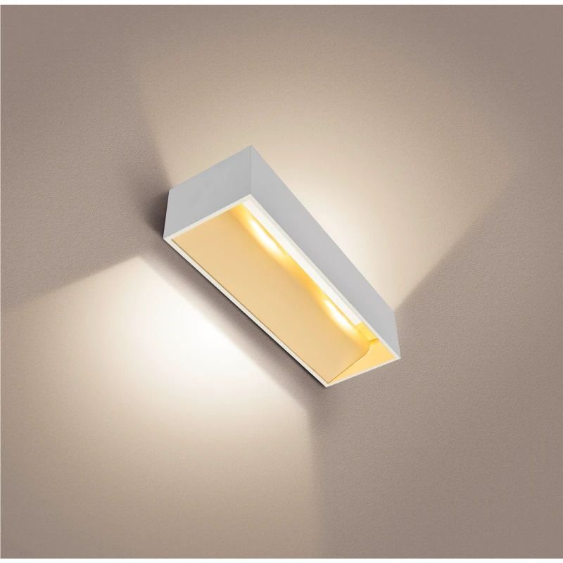 SLV LED Wandlamp | 21W 2000K 1390lm 920 | IP20 Dimbaar Wit | LOGS