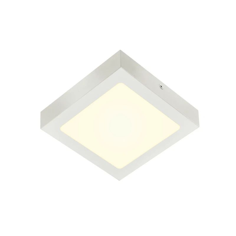 SLV LED Plafond- Wandlamp | 12W 4000K 880lm 940 | IP20 Dimbaar Wit | SENSER