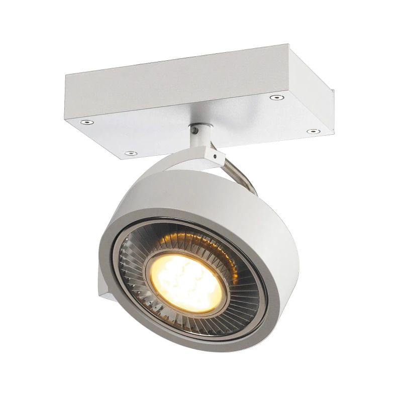 SLV LED Plafondlamp | 1X GU10 Max 75W | IP20 Dimbaar Wit | KALU