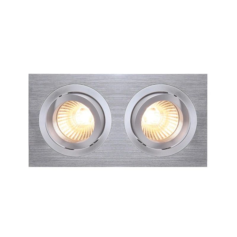 SLV LED Inbouwarmatuur Ømm | 2X GU10 Max 50W IP20 | Dimbaar | NEW TRIA