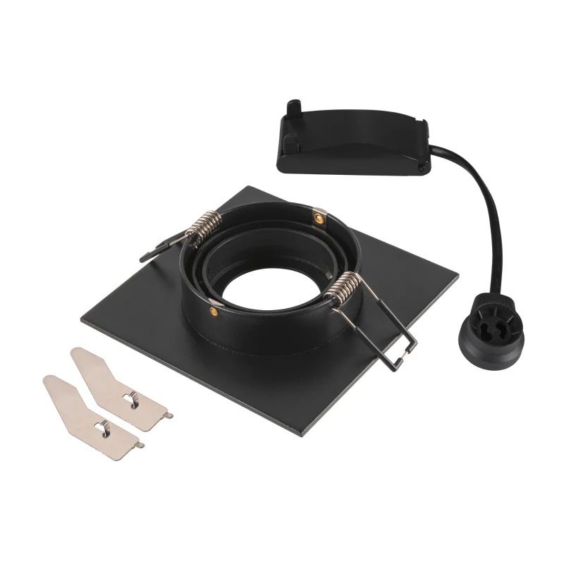 SLV LED Inbouwarmatuur Vierkant | 1X GU10 Max 10W IP20 | Dimbaar | NEW TRIA