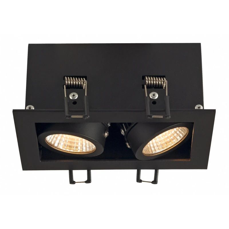 SLV LED Inbouwarmatuur Vierkant | 14W 3000K 1290lm 830 IP20 | Dimbaar | KADUX